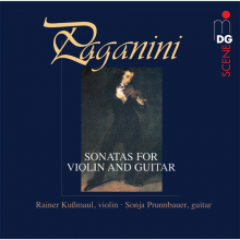 라이너 쿠스마울 & 소냐 프룬바이어 / 파가니니: 바이올린과 기타를 위한 소나타 ; Rainer Kussmaul & Sonja Prunnbauer / Paganini: Sonatas for Violin and Guitar (180g LP)