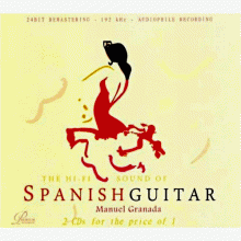 마누엘 그라나다 / 더 하이-파이 사운드 오브 스패니쉬 기타 ; Manuel Granada / The HI-FI Sound Of SPANISH GUITAR (2CD-수입)