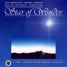 샌프란시스코 코랄 아티스츠 / 스타 오브 원더 ; San Francisco Chorale Artists / Star Of Wonder (수입)