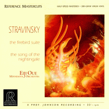 스트라빈스키: 불새, 나이팅게일의 노래 ; Eijo Oue & Minnesota Orchestra / Stravinsky: The Firebird Suite, The Song of the Nightingale (33 rpm, 200g LP)