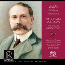 본 윌리암스: 말벌, 푸른옷소매 & 엘가: 이니그마 변주곡 ; Vaughan Williams: The Wasps, Greensleeves & Elgar: Enigma Variations (SACD)