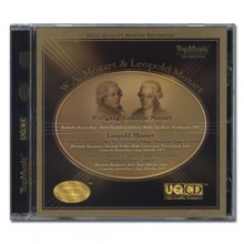 볼프강 아마데우스 모차르트 & 레오폴드 모차르트 ; W.A. Mozart & Leopold Mozart (UQCD + Alloy Gold CD)