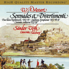 모차르트: 세레나데  & 디베르티멘토 ; Mozart: Serenades & Divertimenti (Alloy Gold CD)